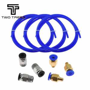 3D Printer parts 1M ptfe tube pipe connectors j-head hotend ID 1.9mm OD 4mm Cloned Capricornus Tube for Ender 3 CR10
