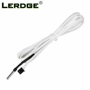 LERDGE 3D Printer Parts HT-NTC100K Thermistor Temperature Sensor for High Temperature Filament 350 Degrees B3950 For1M 2M