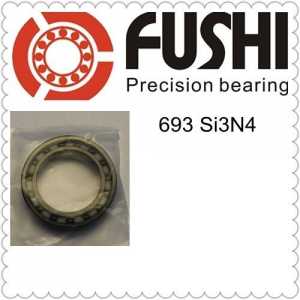 693 Full Ceramic Si3N4  3x8x3 mm ( 1 PC )  3mm/8mm/3mm Si3N4 Ceramic Ball Bearing