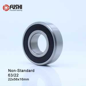 63/22 2RS Non-standard 225616 Ball Bearings 22*56*16 mm ABEC-1 ( 2 Pcs ) Bearing