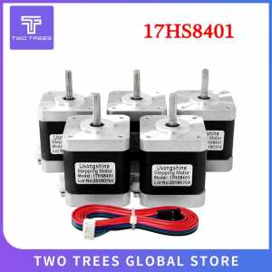 Usongshine 5pcs/lot 3D printer motor 4-lead Nema17 Stepper Motor 42 motor Nema 17 motor 42BYGH 1.7A (17HS8401S) with DuPont