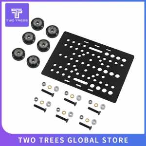 V-Slot Gantry Set 20-80mm Gantry plate with wheels for aluminum profiles V-slot aluminum plate kits Gantry Plat 3D Printer part