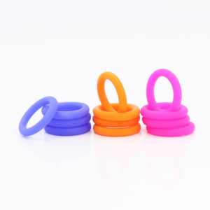 CS2.4mm Silicone O RING OD 8/9/10/11/12/13/14*2.4 mm 50PCS O-Ring VMQ Gasket seal Thickness 2.4mm ORing Blue Pink Orange Rubber