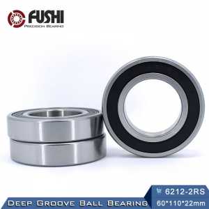 6212RS Bearing ABEC-3 (1 PCS) 60x110x22 mm Deep Groove 6212-2RS Ball Bearings 6212RZ 180212 RZ RS 6212 2RS EMQ Quality
