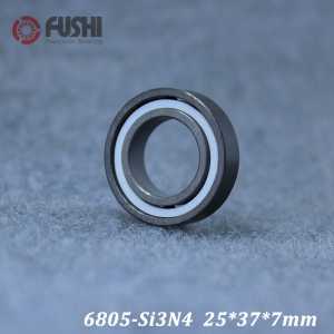 6805 Full Ceramic Bearing ( 1 PC ) 25*37*7 mm Si3N4 Material 6805CE All Silicon Nitride Ceramic 6805 Ball Bearings