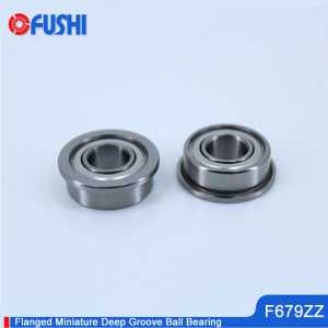 F679ZZ Flange Bearing 9x14x4.5mm 10PC Double Shielded High Quality Flanged F679 Z ZZ Ball Bearings F679-2Z F679Z