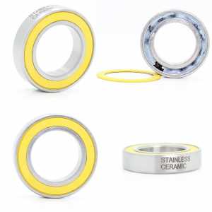 SMR18307-2RS Stainless Bearing 18*30*7 mm 1PC ABEC-3 18307 LLB For DT Swiss Fulcrum 18307RS Ceramic Balls Bicycle Bearings