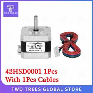 42SHD0001 4 leads 34mm 12V Nema 17 Stepper Motor bipolar  1.5 A 26Ncm (36.8oz.in) 3D printer motor for 3d print Working-motor
