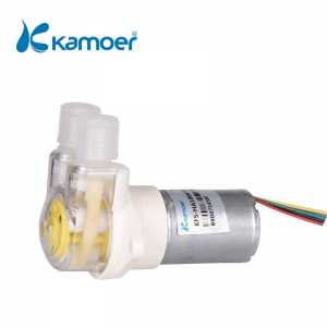kamoer KFS mini DC peristaltic pump small water pump  12V/24V with high percision micro dosing pump with DC brushless motor