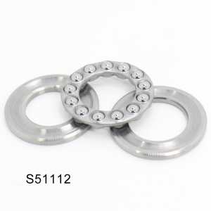 S51112 Bearing 60*85*17 mm ( 1PC ) ABEC-1 Stainless Steel Thrust S 51112 Ball Bearings