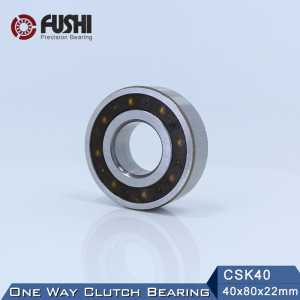 CSK40 One Way Bearing Clutches 40*80*22mm ( 1 PC) Without Keyway CKK40 CSK6208 FreeWheel Clutch Bearings CSK208