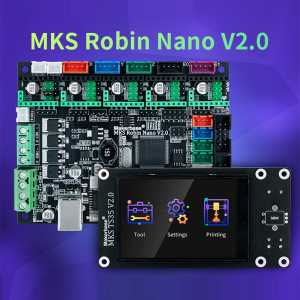 Makerbase MKS Robin Nano V2.0 32Bit carte de commande pièces d'imprimante 3D base sur Marlin2.x 3.5 tft écran tactile aperçu Gco
