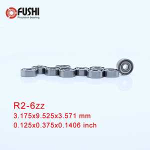 R2-6ZZ ABEC-1 (100PCS) 1/8