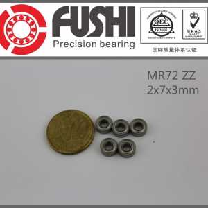 MR72ZZ Bearing ABEC-1 (50PCS) 2X7X3 mm Miniature MR72 ZZ Ball Bearings WML2007 ZZX