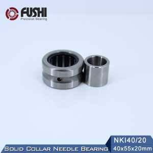 NKI40/20 Bearing 40*55*20 mm ( 5 PC ) Solid Collar Needle Roller Bearings With Inner Ring NKI 40/20 Bearing