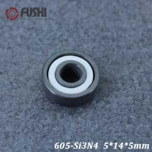 605 Full Ceramic Bearing ( 1 PC ) 5*14*5 mm Si3N4 Material 605CE All Silicon Nitride Ceramic Ball Bearings
