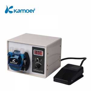 Kamoer High Flow 24V DC DIP Intelligent Power Off Memory Peristaltic Pump With Silicone Tube For Liquid Dispenser Food Industry