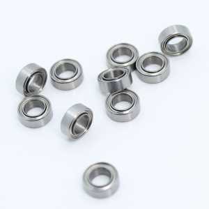 MR74ZZ Bearing ABEC-1 10PCS 4*7*2.5 mm Miniature MR74 ZZ MR74Z Ball Bearings L-740ZZ MR74-ZZ MR 074 ZZ