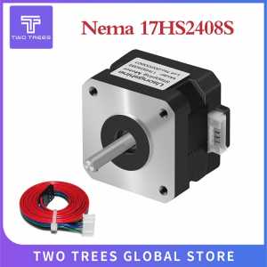17HS2408 S 4-lead Nema 17 Stepper Motor 42 3D Printer motor Accessories 0.6A CNC Laser and 3dprinter 17HS2408S 3d print motoring