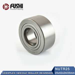 NUTR25 Roller Followers Bearings 25*52*25*24mm ( 1 PC ) Yoke Type Track Rollers NUTR 25 Bearing NUTD25