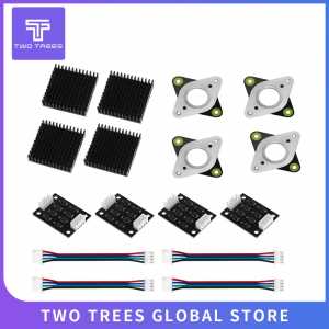 NEMA 17 Shock Absorber Stepper Motor Vibration Dampers Imported genuine Damper Meal & Rubber With Heat Sink for 42 stepper motor