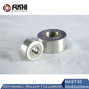 NAST30 Roller Followers Bearing 30*62*20mm ( 1 PC ) Separable Type NAST 30 R Bearings Free Shipping