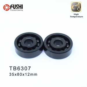 6307 High Temperature Bearing 35*80*21 mm ( 2 Pcs ) 500 Degrees Celsius Full Ball Bearings