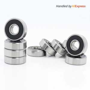 608RS Bearing 8*22*7 mm ( 10 PCS ) ABEC-5 Skateboard Scooter 608 2RS Ball Bearing Miniature Skate Roller 608-2RS 608 RS Bearings