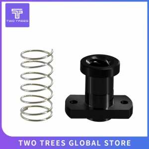 3D Printer Z Axis Trapezoid Motor Screw Nuts T8 Nut POM Nut Lead 8mm Pitch 2mm For Creality CR10 CR-10S Ender-3 Lead Screw