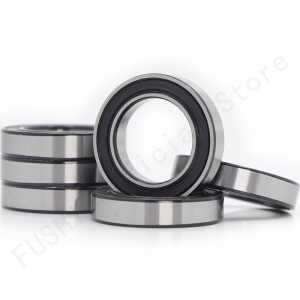 6802 2RS Bearing 15*24*5 mm 6Pcs ABEC-5 C2 Metric Thin Section 61802RS 6802 RS Ball Bearings 6802RS