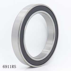 6911 2RS ABEC-1 (5PCS) 55x80x13MM Metric Thin Section Bearings 61911RS 6911RS