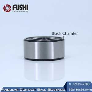 5212 2RS Bearing 60 x 110 x 36.5 mm ( 1 PC ) Axial Double Row Angular Contact 5212RS 3212 2RS 3056212 Ball Bearings