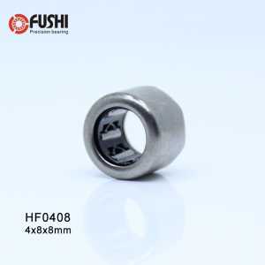 HF0408 Bearing 4*8*8 mm ( 10 PCS ) Drawn Cup Needle Roller Clutch HF040808 Needle Bearing
