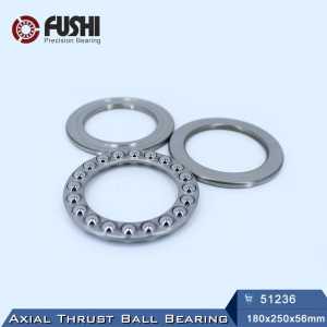51236 Thrust Bearing 180*250*56 mm ( 1 PC ) ABEC-1 Axial 51236 Ball Bearings 8236
