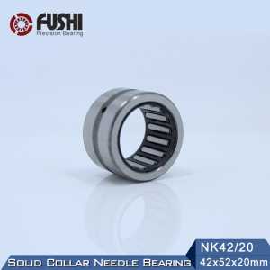 NK42/20 Bearing 42*52*20 mm ( 5 PC ) Solid Collar Needle Roller Bearings Without Inner Ring NK42/20 NK4220 Bearing