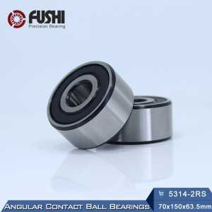5314 2RS Bearing 70 x 150 x 63.5 mm ( 1 PC ) Axial Double Row Angular Contact 5314RS 3314 2RS 3056314 Ball Bearings