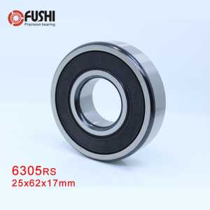 6305RS Bearing ABEC-3 (1 PCS) 25*62*17 mm Deep Groove 6305-2RS Ball Bearings 6305RZ 180305 RZ RS 6305 2RS EMQ Quality