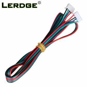 Lerdge 3D Printer Motor Cable Connector 4pcs/lot DuPont line XH2.54 4pin to XH2.0 6pin White Terminal 4pin Stepper Motor Cables