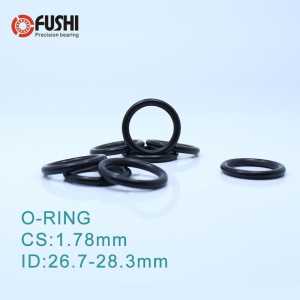 CS1.78mm EPDM O RING ID 26.7/28.3*1.78 mm 50PCS O-Ring Gasket Seal Exhaust Mount Rubber Insulator Grommet ORING