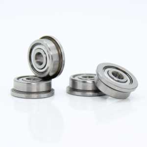 F623ZZ Flange Bearing 3x10x4 mm ABEC-1 ( 10 PCS )  Flanged F623 Z ZZ Ball Bearings