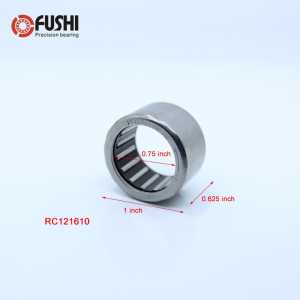 RC121610 Inch Size One Way Drawn Cup Needle Bearing 19.05*25.4*15.875 mm ( 5 Pcs ) Cam Clutches RC 121610 Back Stops Bearings
