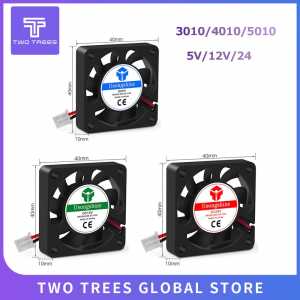3D printer parts cooling fan 3010 4010 5010 5015 5/12/24V brushless DC fan for radiator cooler sapphire pro
