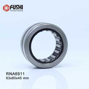 RNA6911 Bearing 63*80*45 mm ( 1 PC ) Solid Collar Needle Roller Bearings Without Inner Ring 6634911 6354911/A Bearing