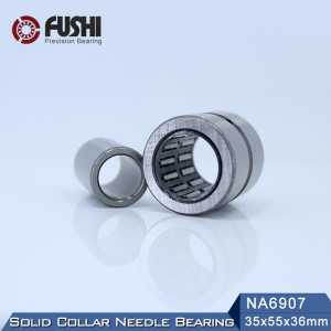 NA6907RS Bearing 35*55*36 mm ( 1 PC ) Solid Collar Needle Roller Bearings With Inner Ring NA6907 RS Bearing