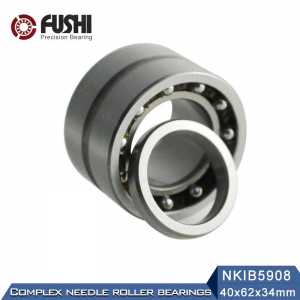 NKIB5908 Complex Bearings 40*62*34mm ( 1 PC) Needle Roller Angular Contact Ball Bearing NATB5908 NATB 5974908