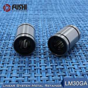 LM30GA Linear Ball Bearings 30x45x64mm ( 1 PC ) CNC Metal Steel Retainer Linear Bushing LM30UU Shaft 30MM LM30 GA Bearing