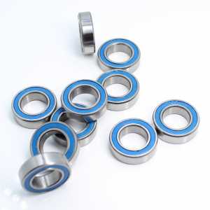 MR148RS Bearing ABEC-3 (10PCS) 8X14X4 mm Miniature MR148 - 2RS RU Ball Bearings Blue Sealed For Axial SCX10 II
