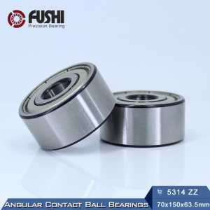 5314 ZZ Bearing 70 x 150 x 63.5 mm ( 1 PC ) Axial Double Row Angular Contact 5314ZZ 3314 ZZ 3056314 Ball Bearings