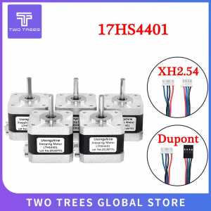 5pcs 4-lead Nema17 DuPont Stepper Motor 42 motor Nema 17 motor 42BYGH 1.5A 38mm 17HS4401 4 lead for 3D printer CNC Engraver