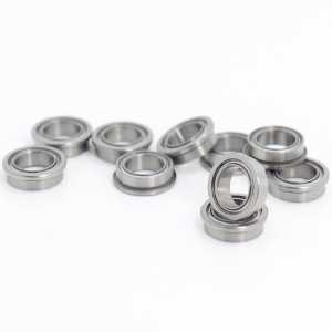 FR168ZZ Flange Bearing 6.35x9.525x3.175 mm ABEC-1 ( 10 PCS ) Inch Flanged FR168 Z ZZ Ball Bearings